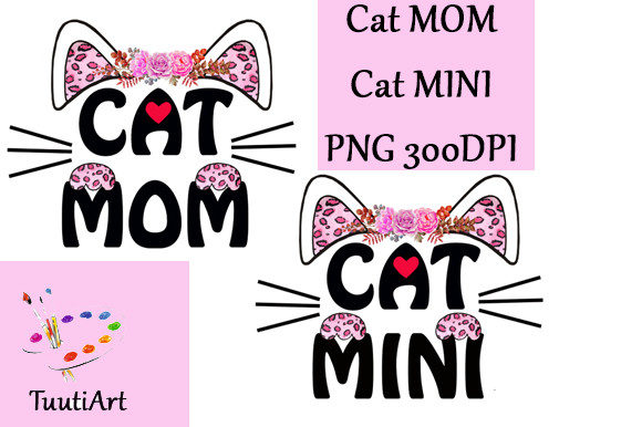 Cat Mom Mini Graphics and Illustrations Review