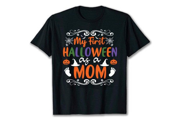 Halloween As a Mom Graphics and T-Shirt Designs Review