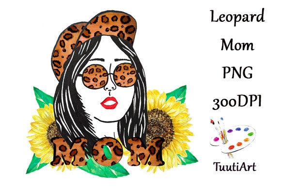 Leopard Mom Graphics and Illustrations Review