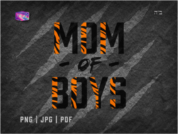 MOM of BOYS Tiger Print Graphics and Illustrations Review