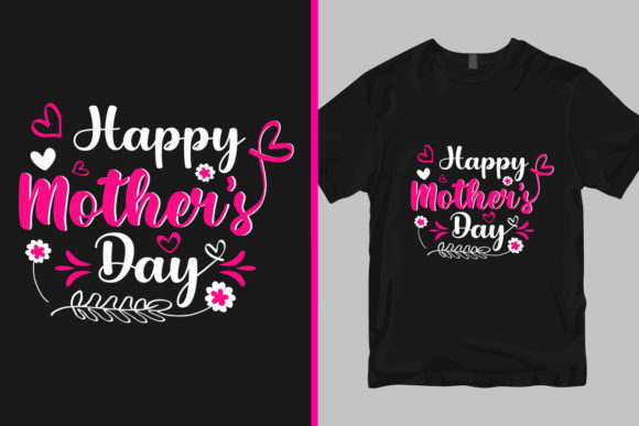 Mother s Day T-shirt Design for Best Mom Graphics