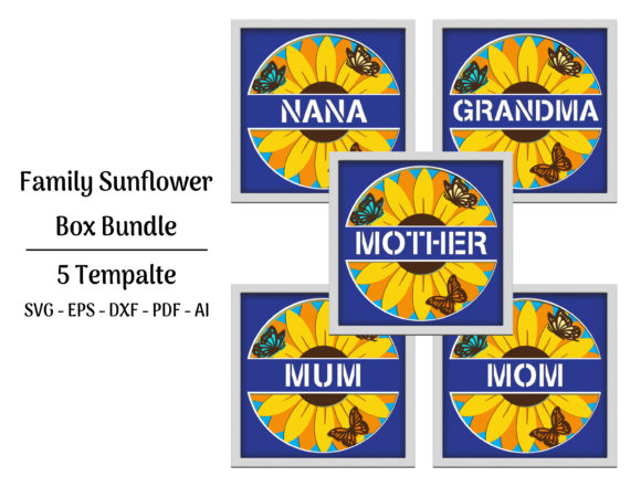 Nana, Grandma, Mother, Mum, Mom Graphics and Graphic Templates Review