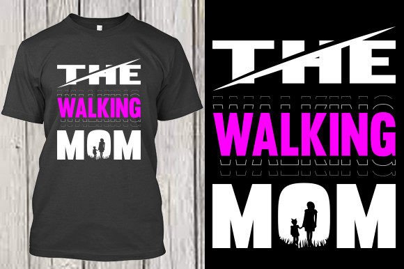 The Walking Mom Graphics and T-Shirt Designs Review